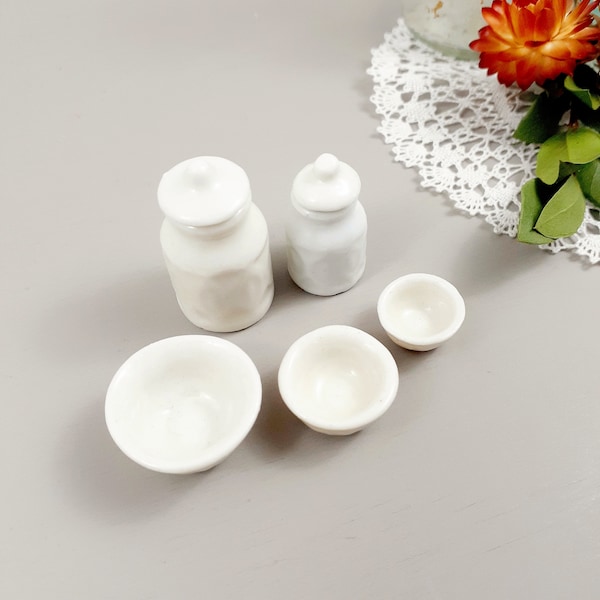 Dollhouse Miniature Canister Set - Etsy