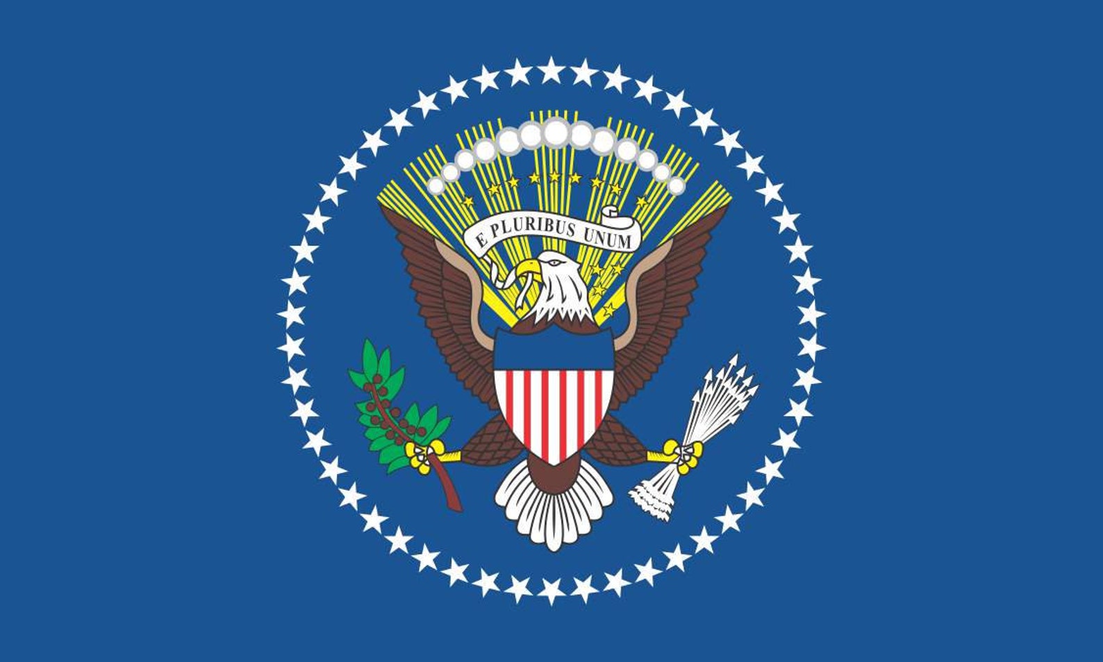 5in X 3in Presidential Flag Vinyl Car Door Truck Bumper Etsy