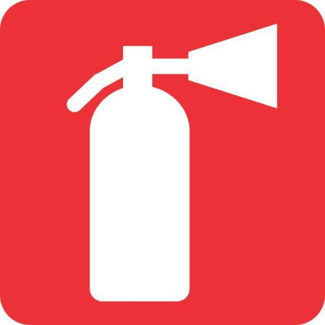 2.75in X 2.75in Fire Extinguisher Decal Vinyl Decals Stickers Etsy