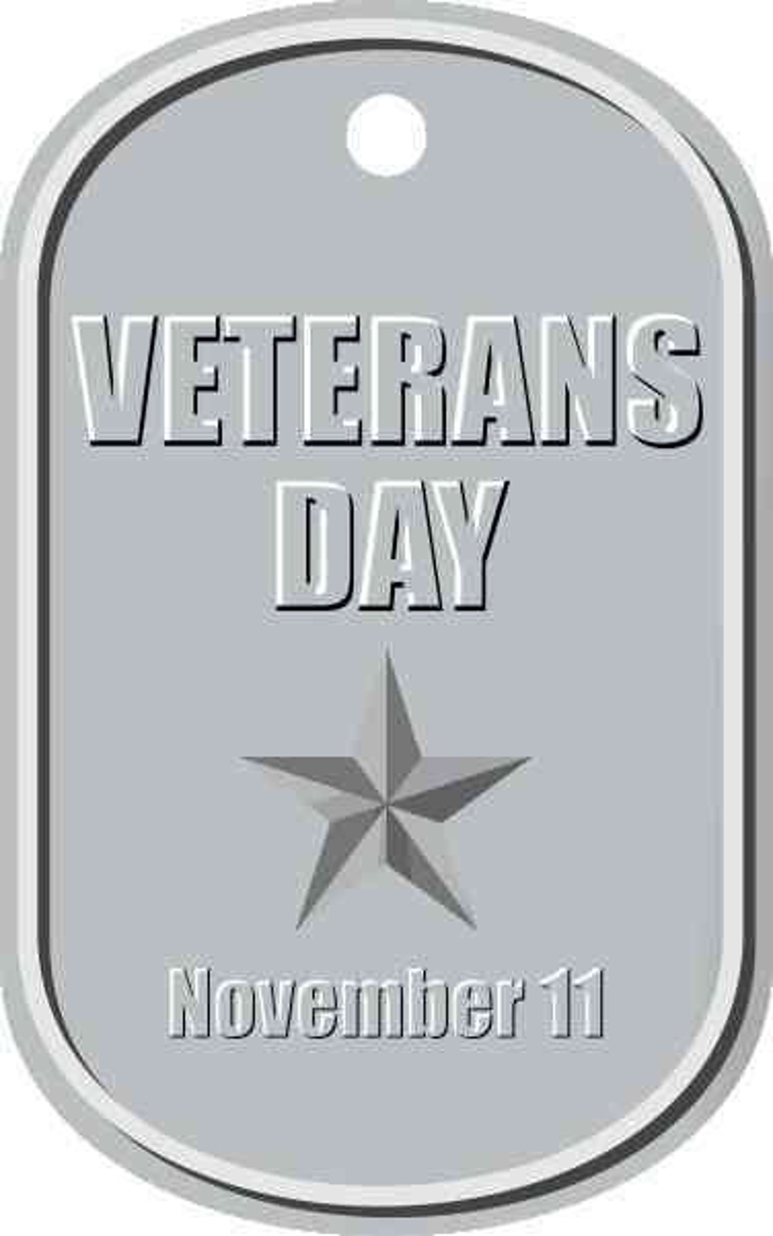 2.5in X 4in Dog Tag Veterans Day Sticker Military Bumper Etsy
