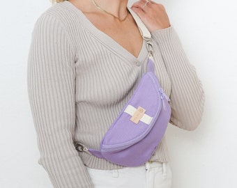 MULINU Hipbag Hennes Canvas Lilac