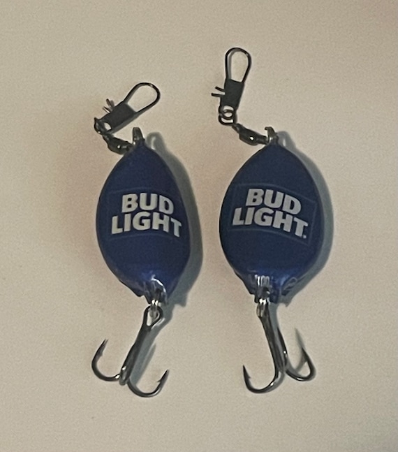 Two Bud Light Bottle Cap Fishing Lures -  Canada