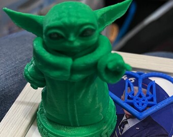 3D Printed Baby Yoda - Groku