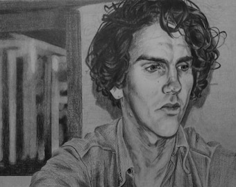 Retrato del lápiz de la comisión