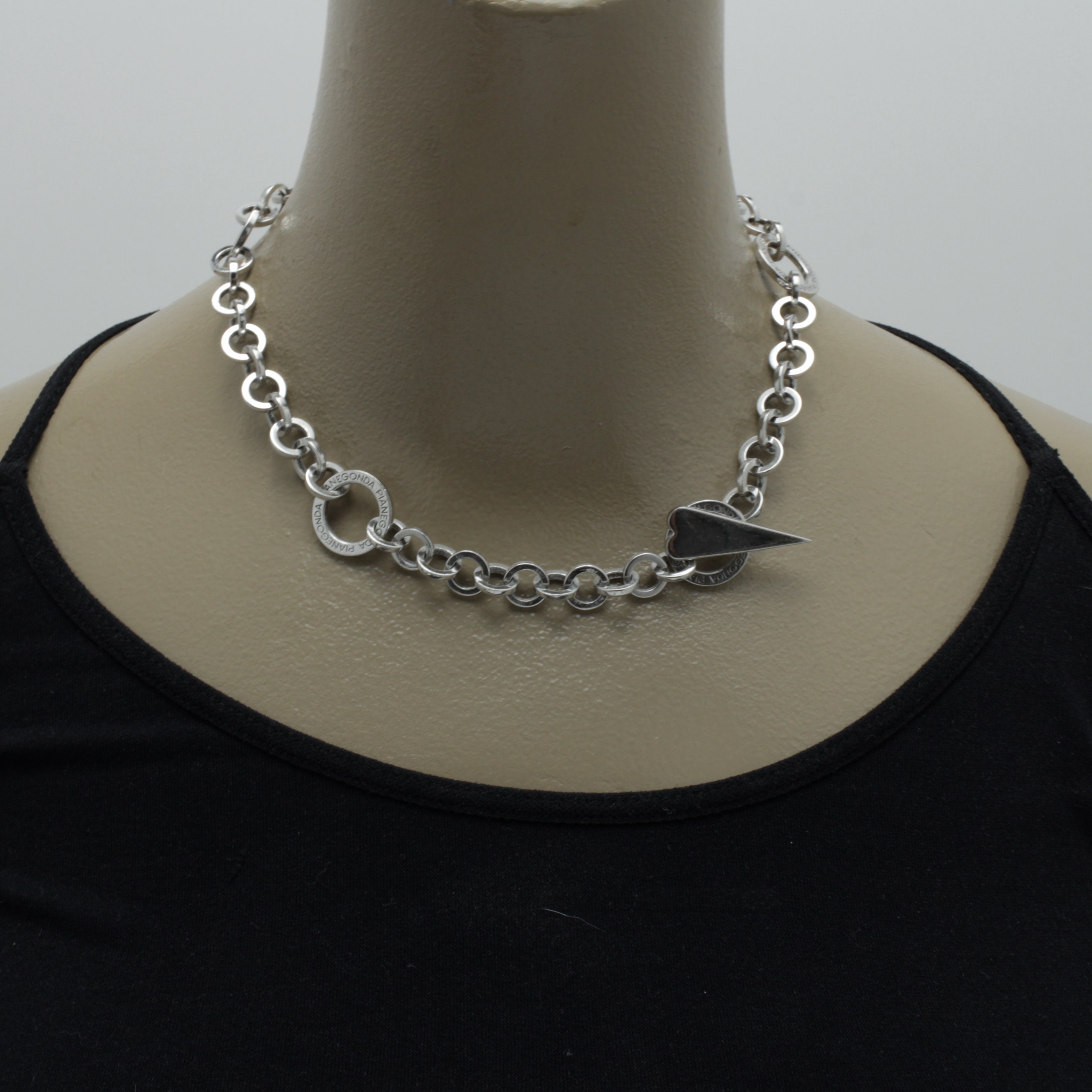 ネックレス・ペンダント STONEHENgE silver heart necklace STONEHENgE] Silver Heart necklace ☆人気☆ ネックレス