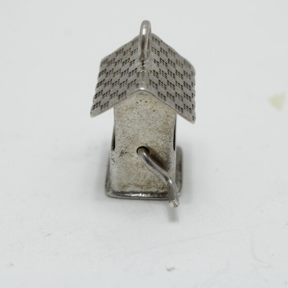Vintage Wishing Well Charm Sterling Silver Charm … - image 2