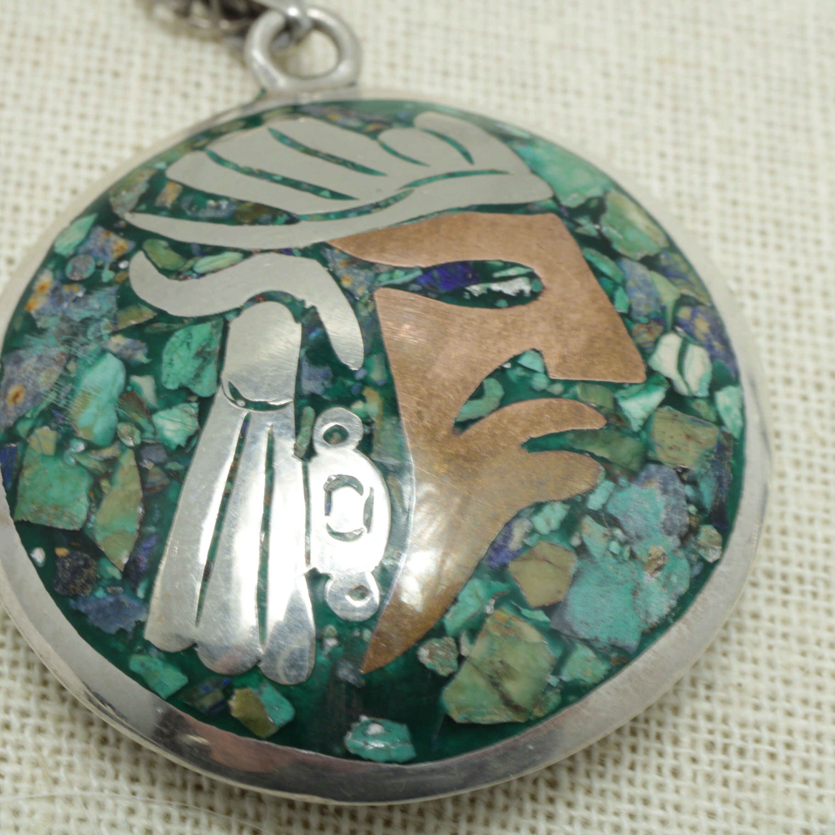 豊富なギフト Vintage Mexican Mixed Necklace Pendant Silver Sterling アクセサリー
