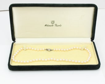 廃盤【MIKIMOTO】THE PEARL NECKLACE 廃盤【MIKIMOTO】THE PEARL NECKLACE Mikimoto Pearl Necklace