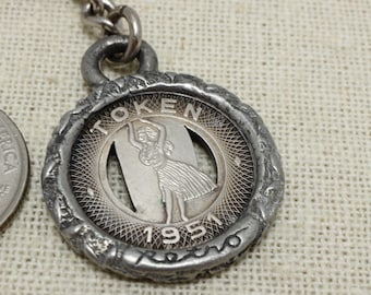 1951 Token Honolulu Rapid Transit Company Ltd Key Chain