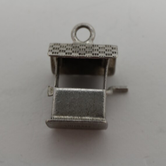 Vintage Wishing Well Charm Sterling Silver Charm … - image 6