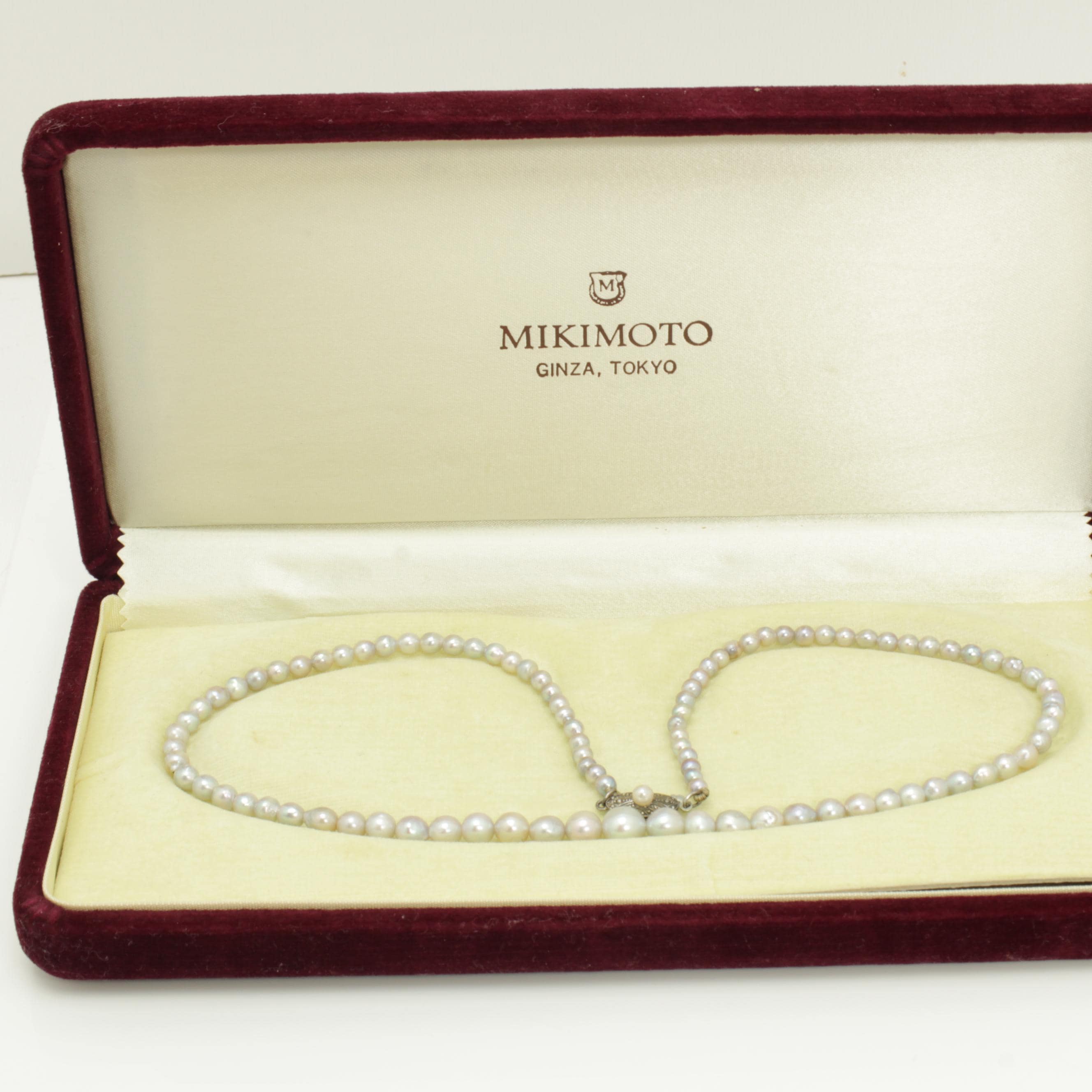 MIKIMOTO パールネックレス用ケース GINZA.TOKYO MIKIMOTO GINZA.TOKYO