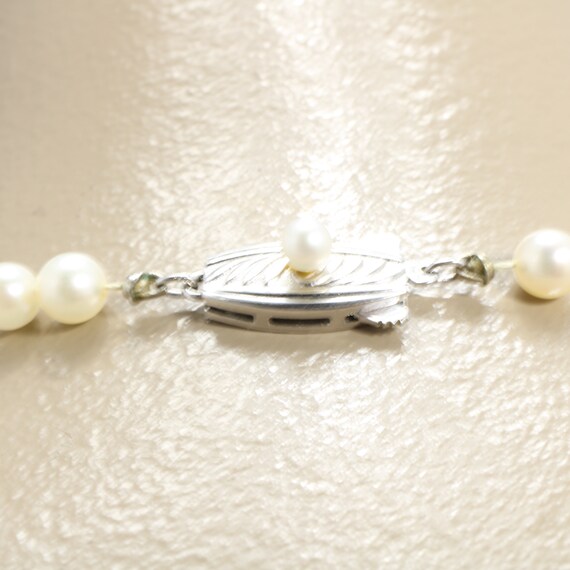Vintage Mikimoto Pearl Necklace 