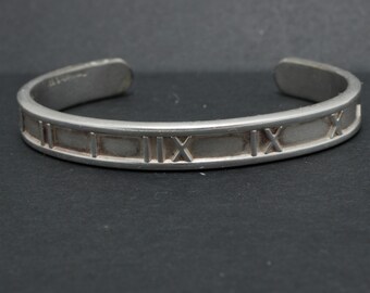Tiffany & Co. Atlas Cuff Bracelet Sterling Silver Cuff