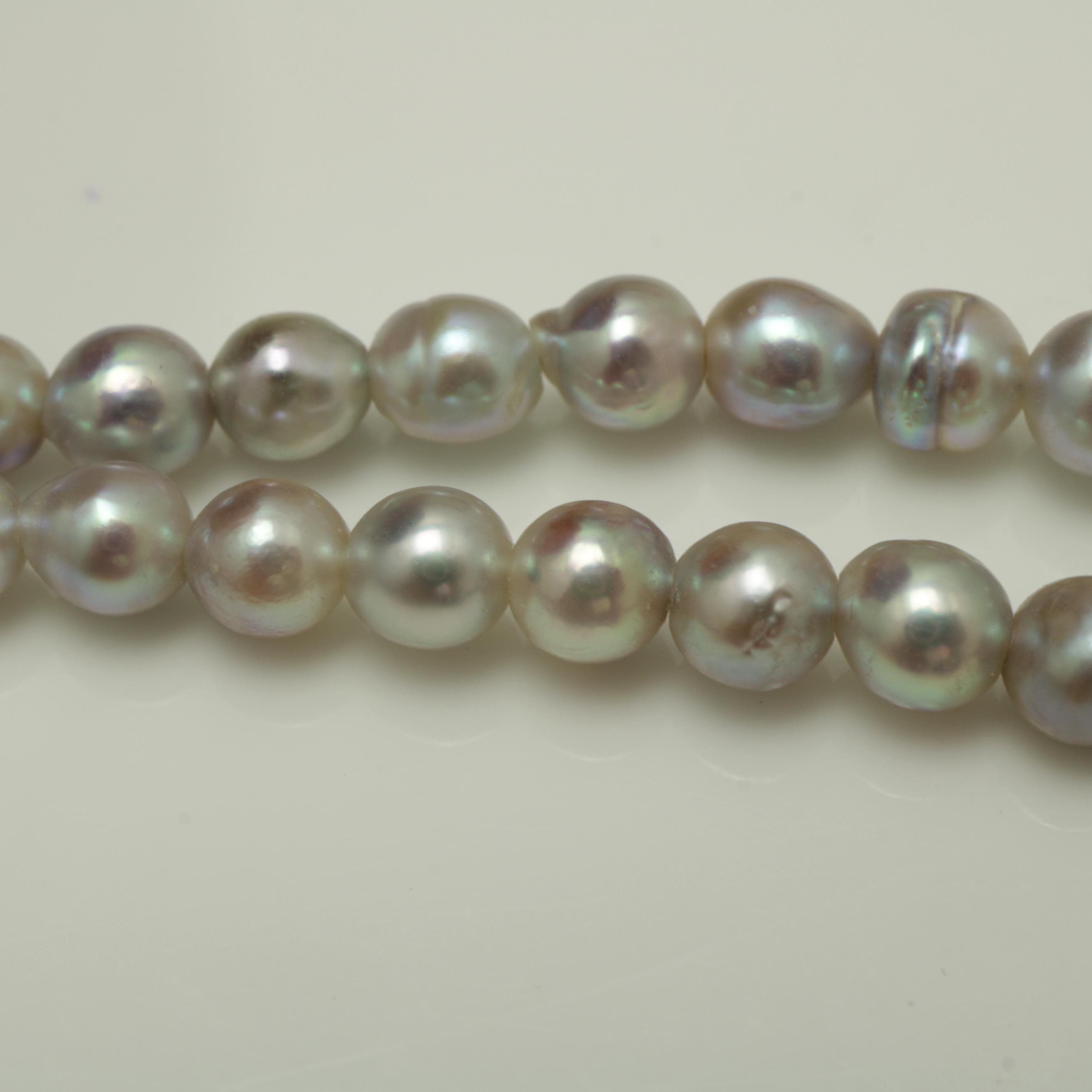 ミキモト パールネックレス スターリングシルバー 1960年代 日本製