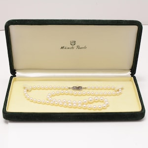1960s Mikimoto Pearl Necklace - Etsy