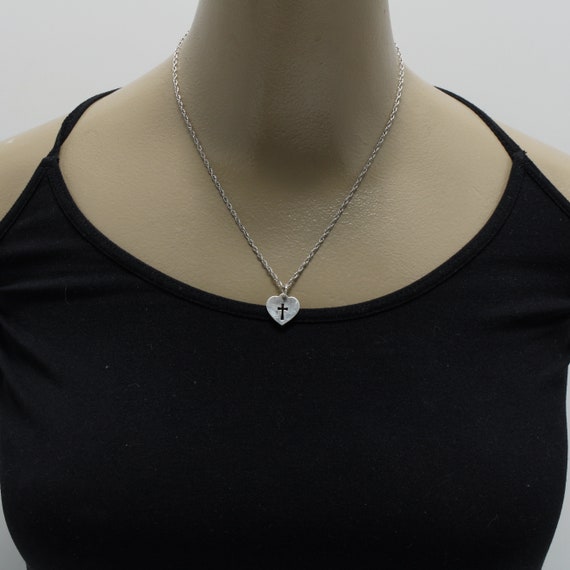 James avery heart pendant necklace deals