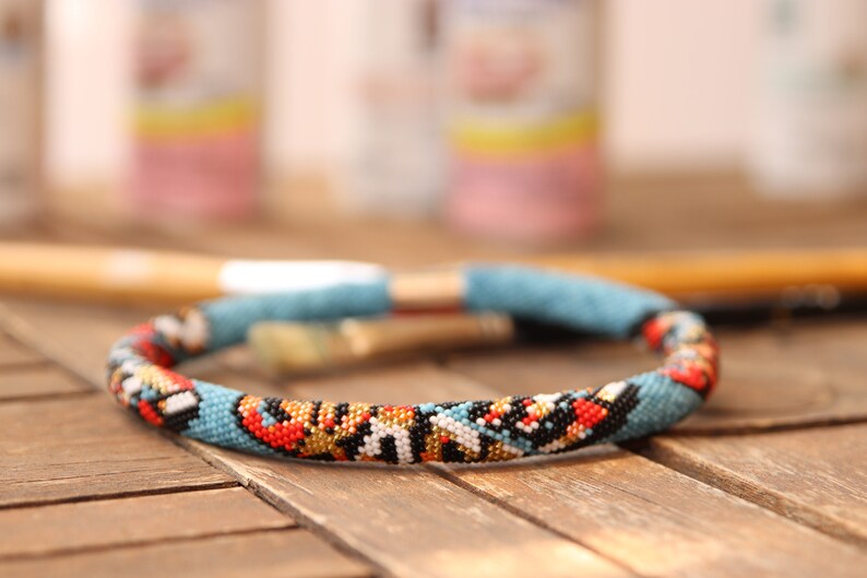 Graffiti / Peyote With a Twist Not Crochet Pattern / Peytwist Etsy