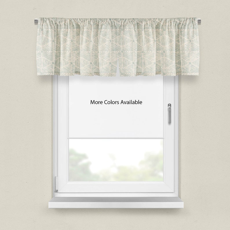Bamboo Decor Valance And Cafe Curtains Featuring Premier Etsy
