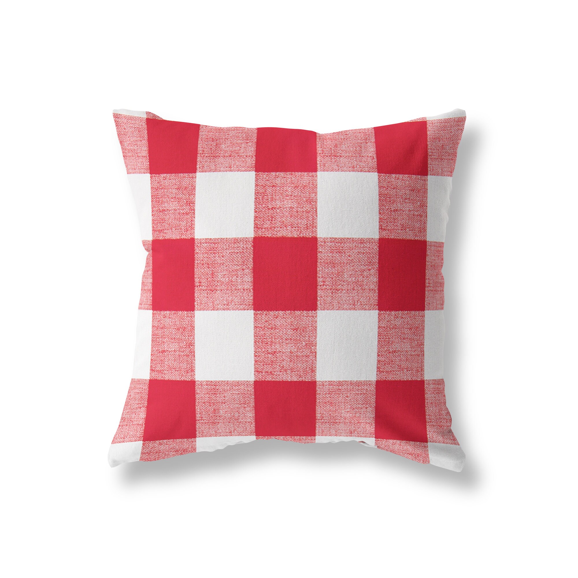 Buffalo Check Pillow Cover Premier Prints Anderson Lipstick Etsy