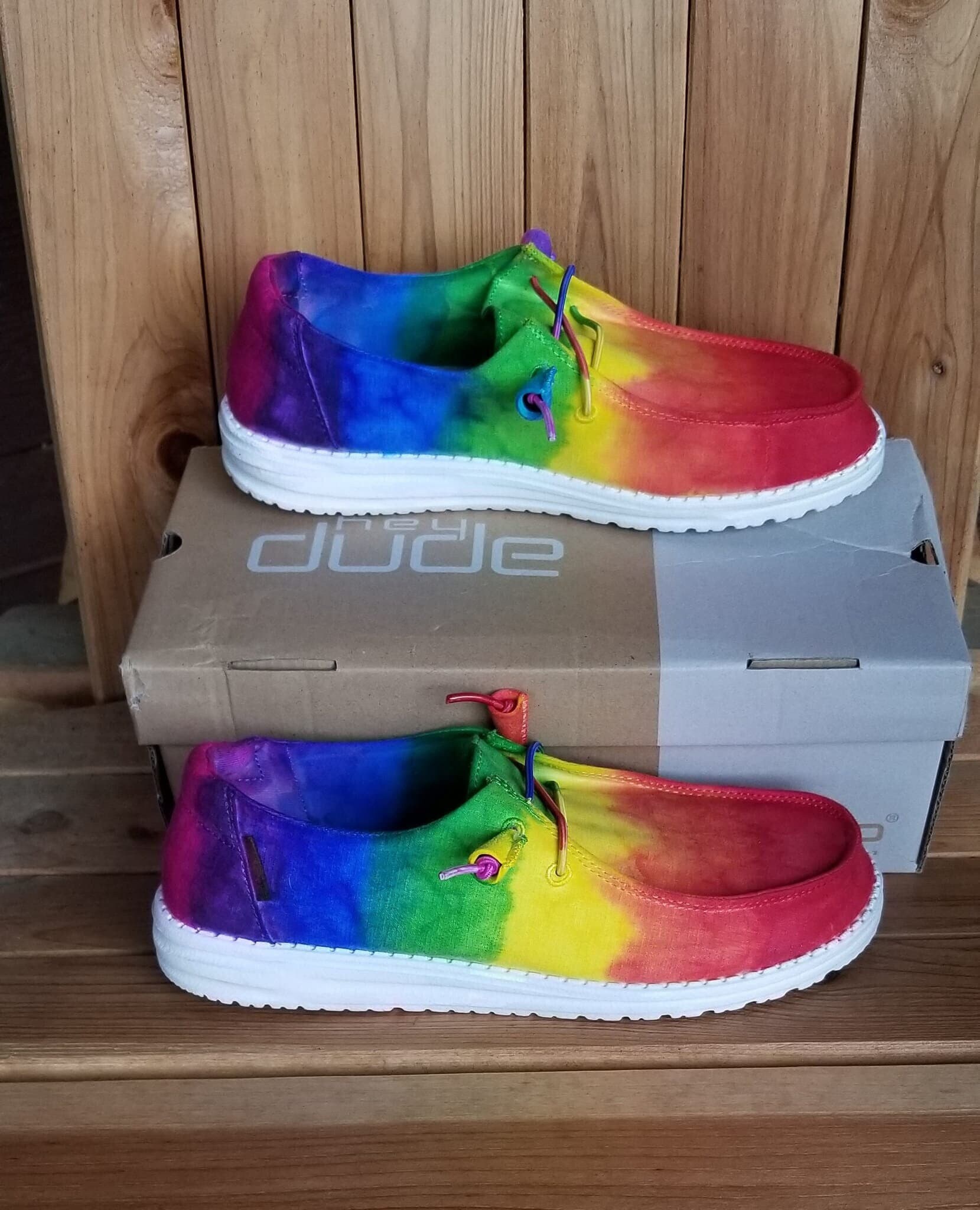 Hey dude lgbtq shoes