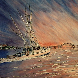 The Salty Dog 11&quot; by 14&quot;