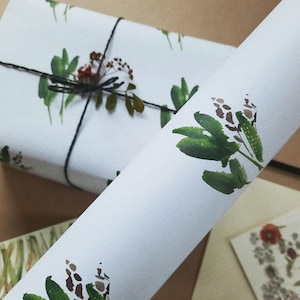 Wrapping paper,Gift Wrap, Rustic Wrap, Watercolour Gift Warp, Wrapping paper, gift paper, floral wrapping paper, watercolour wrapping