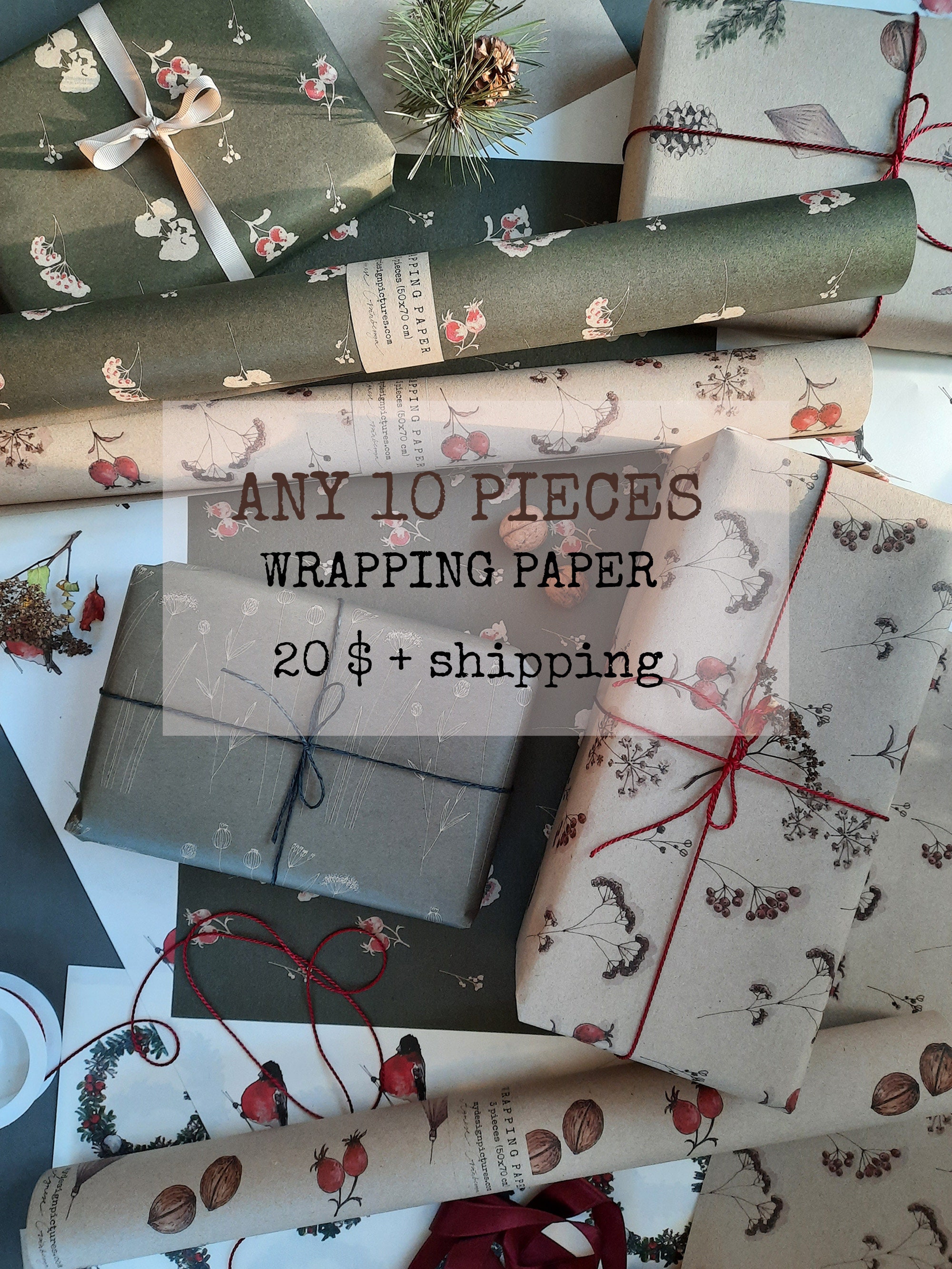 The Cutest Christmas Wrapping Paper Of 2023 - By Sophia Lee