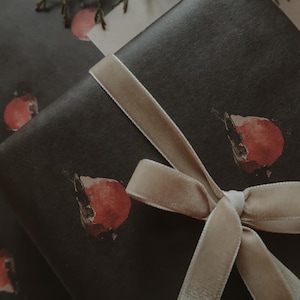 Red robin Wrapping paper, Christmas Gift Wrap, Christmas Wrap, Christmas Gift Warp, Xmas Wrapping paper, gift paper, present