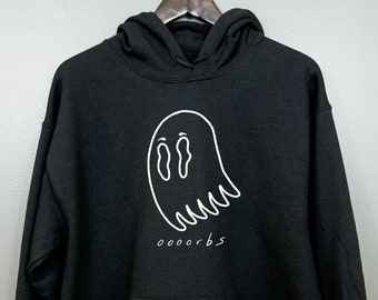 Gothic Hoodie Hooded Sweatshirt | Ghosts Paranormal Pastel goth Creepy cute Halloween Spooky Spoopy Tumblr Aesthetic Clothing | Ooooorbs