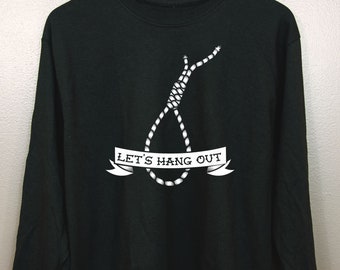 Tattoo Flash Long Sleeve T Shirt | Sailor jerry Dark grunge Nu goth Pastel goth Tumblr aesthetic Clothing Lowbrow Punk | Let's Hang Out