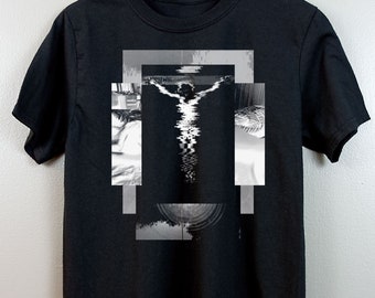 Gothic Short-Sleeve T Shirt | Witchy clothing Glitch art Pastel goth Dark grunge Tumblr aesthetic Pastel goth shirts | Death Aesthetic