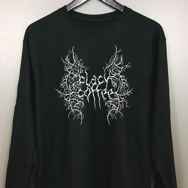 Black Metal Shirt - Etsy