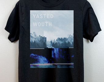 Vaporwave Short-Sleeve T Shirt | Cyberpunk Aesthetic clothing Glitch art Soft grunge Pastel goth 90s Retro Tumblr | Yasted Wouth