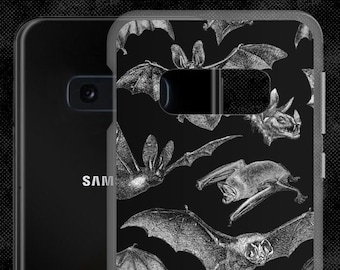 Gothic Samsung Galaxy S10 S20 ultra plus Case | Witchy Pastel goth Dark grunge Tumblr aesthetic Halloween Vampire Bat | Release the Bats