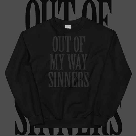 Gothic Black Sweatshirt - Soft Grunge, Emo Style Unisex