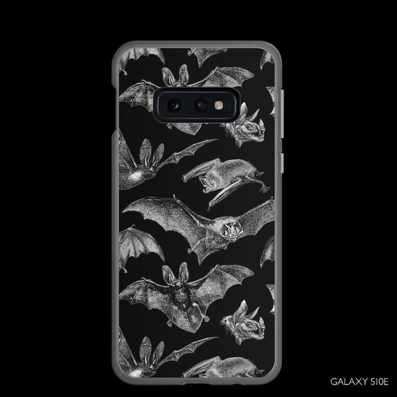 Gothic Samsung Galaxy S10 S20 ultra plus Case Witchy Pastel goth Dark grunge Tumblr aesthetic Halloween Vampire Bat Release the Bats Samsung Galaxy S10e