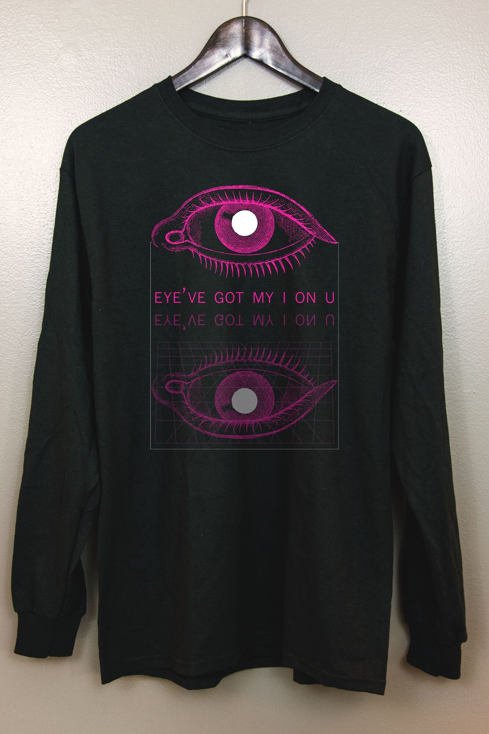 Vaporwave Long Sleeve T Shirt Cyberpunk Aesthetic Clothing Etsy Israel