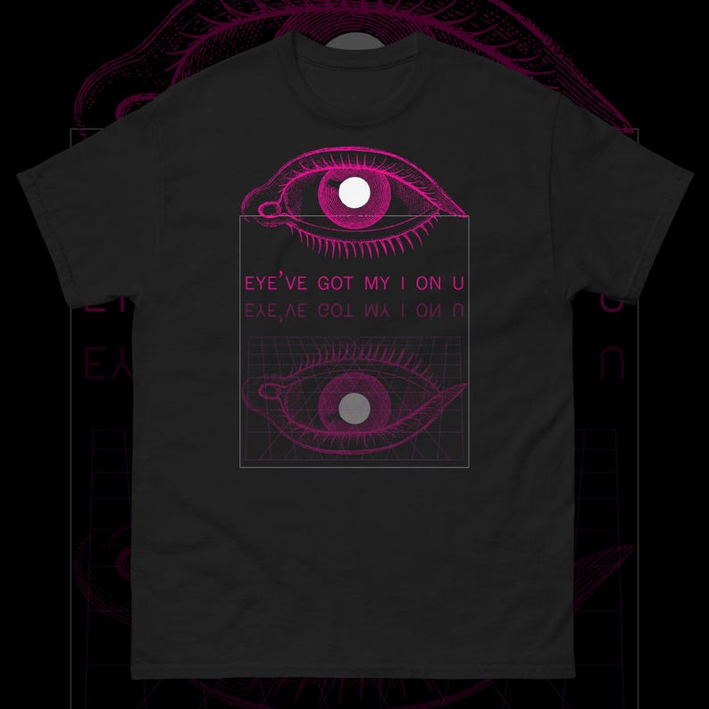 Cyberpunk T-Shirt: Vaporwave Pastel Goth, Soft Cotton | Eye've Got My I on U image 1