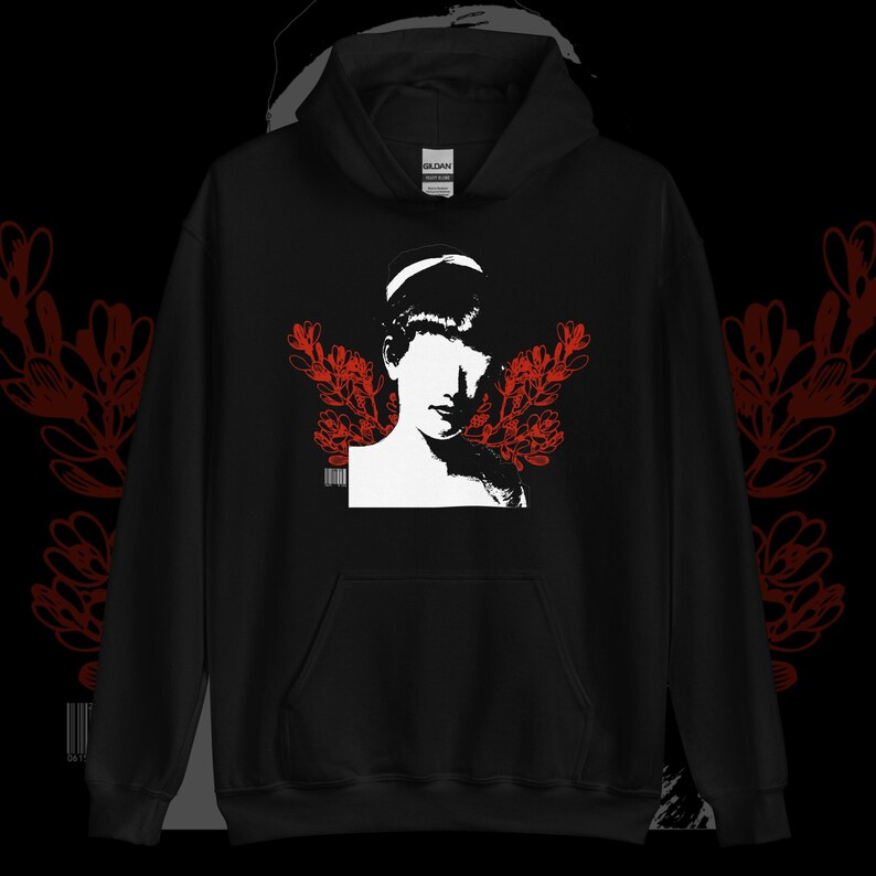Witchy Hoodie: Soft Cotton Blend - Unisex Sizes S to 5XL | Dead in Alabama image 1