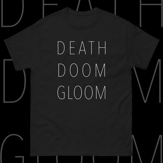 Nu Goth Gothic Tee - Soft Grunge, Unisex Sizes S-XL | Death Doom Gloom