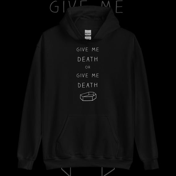 Gothic Hoodie Hooded Sweatshirt Nu Goth Pastel Goth Soft Grunge