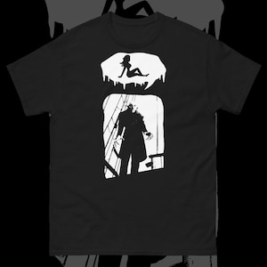 Classic Horror Short-Sleeve T Shirt | Gothic Goth Nosferatu Vampire Orlock Pop surrealism Lowbrow Creepy Silent films | Randy Vampire