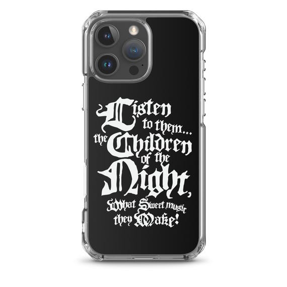 iPhone Case: Pastel Goth Horror Style - Fits Many Models | Children of the Night