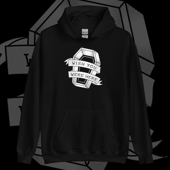 Tattoo Hoodie: Sailor Jerry Dark Grunge - Cozy Cotton Blend | Wish You Were Here
