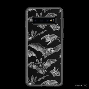 Gothic Samsung Galaxy S10 S20 ultra plus Case Witchy Pastel goth Dark grunge Tumblr aesthetic Halloween Vampire Bat Release the Bats Samsung Galaxy S10