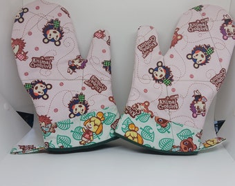 Animal Crossing oven mitt set - FREE SHIPPING