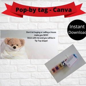 Don&#39;t let the market make you sick pop-by tag - Digital Download