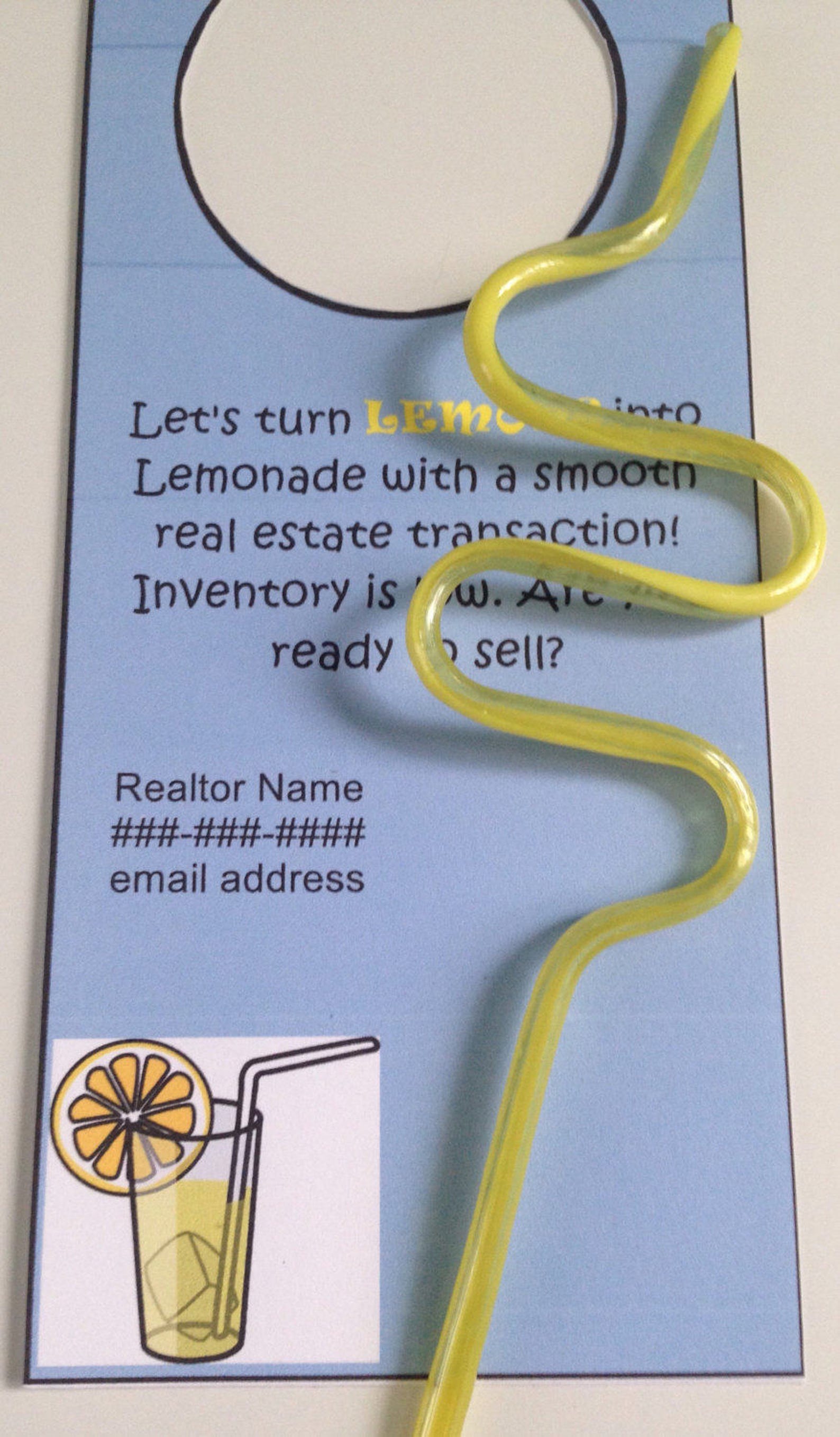 Real Estate Door Hangers Set of 20 Etsy