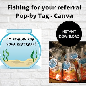 Fishing for Referrals pop-by - Digital Download
