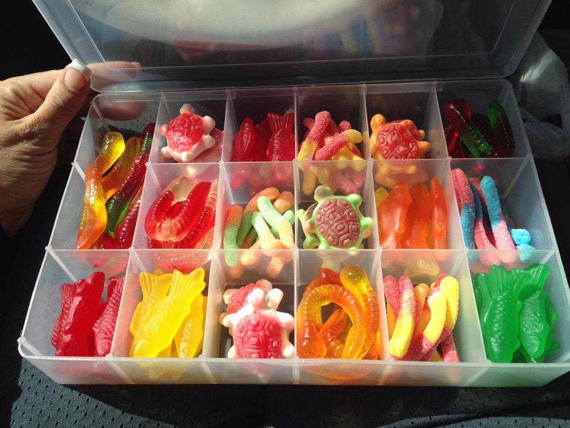 Candy Filled Tackle Box Custom design Etsy